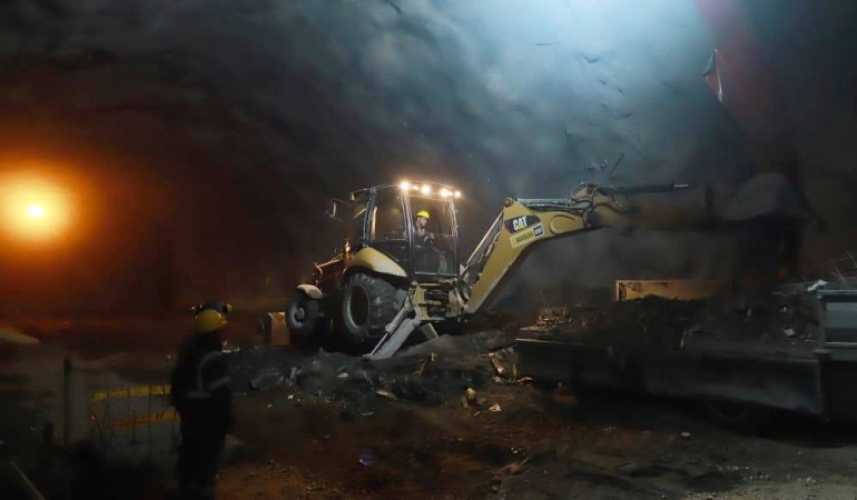 Ingeniería colombiana supera el reto de construir el túnel de La Línea