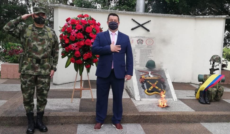 Risaralda conmemoró los 210 años de independencia de Colombia