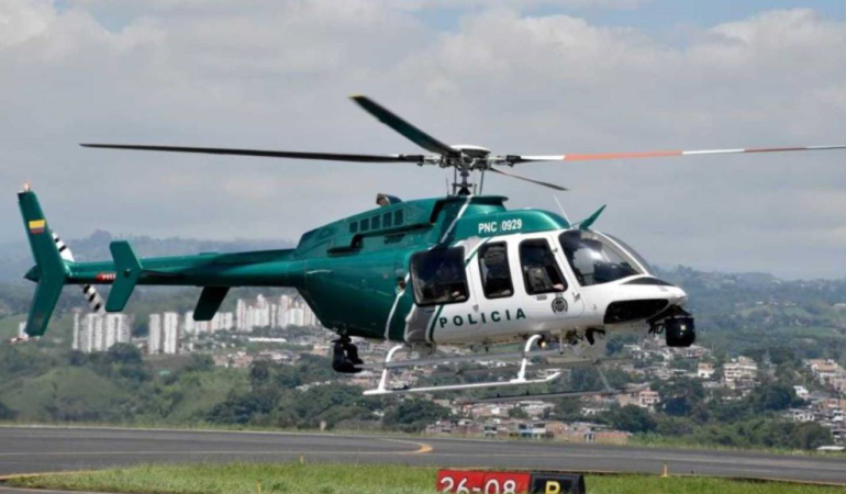 Helicóptero para Pereira, un lujo muy costoso de sostener
