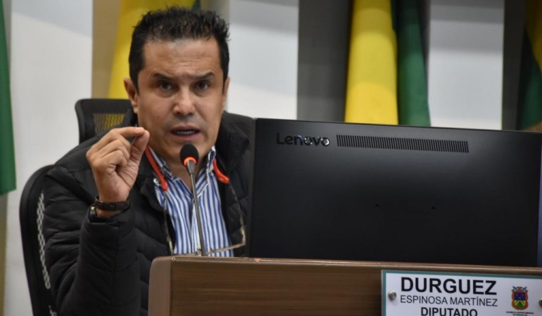 Estable salud del diputado Durguez