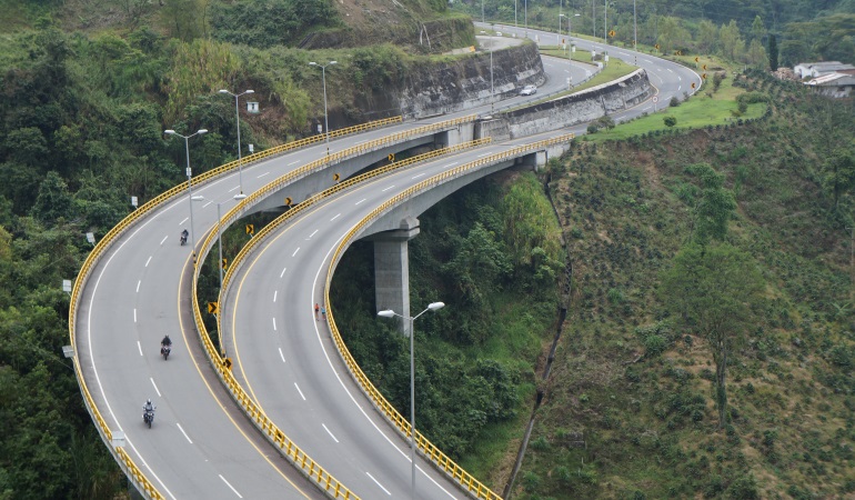 Repunte en tráfico en vías de la Autopista del Café